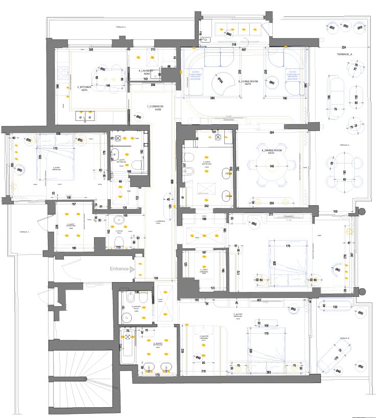 Appartement Riviera Palace, plan 1