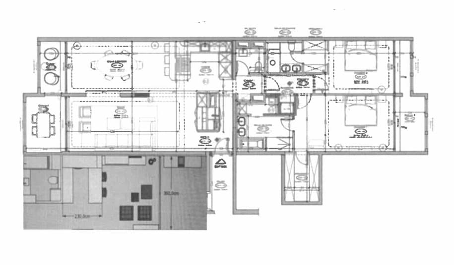 Apartment Raphael, floor plan 1