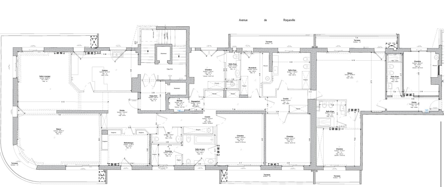 Apartment Domaine De Roqueville, floor plan 1